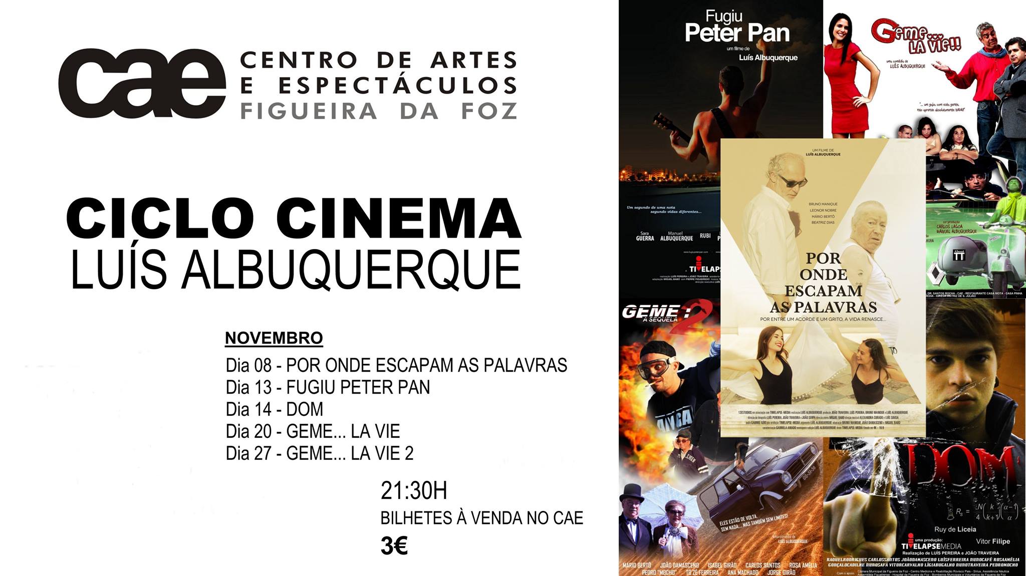 Cartaz Ciclo Luis Albuquerque