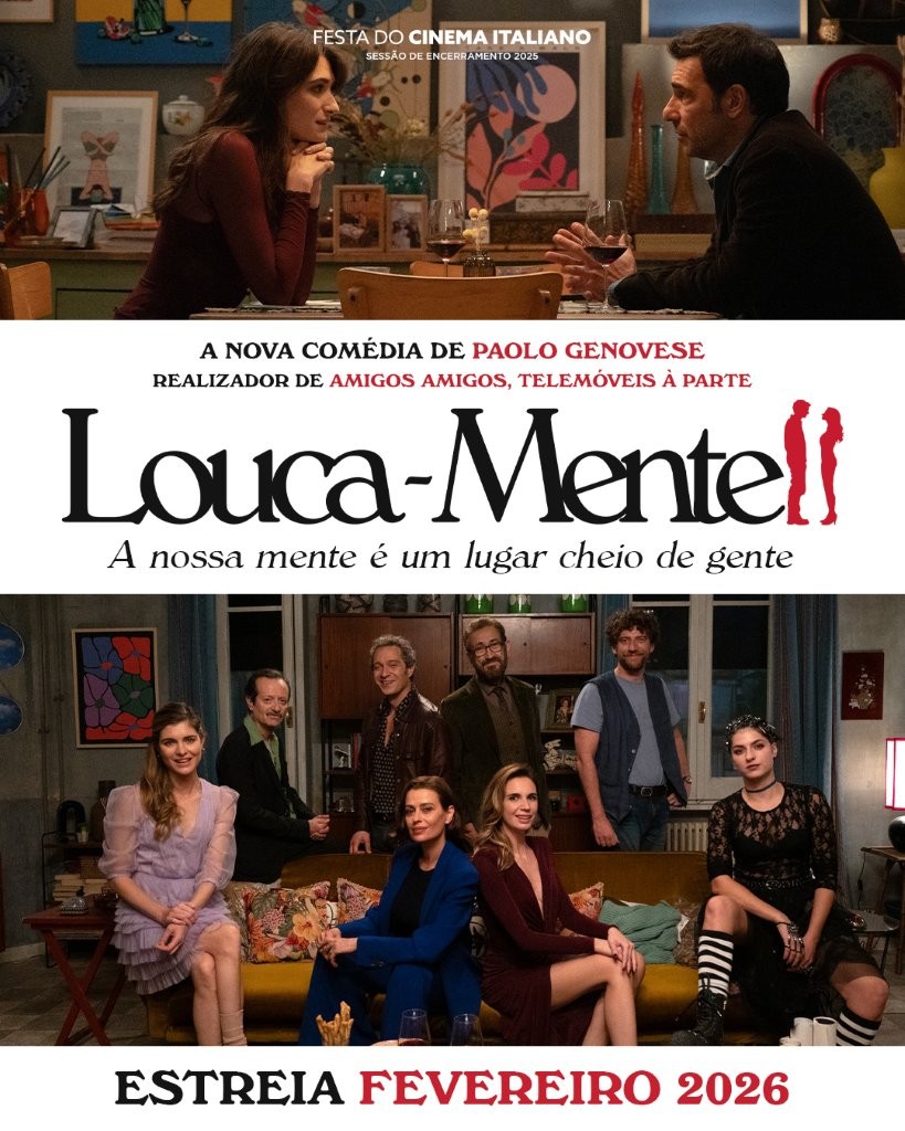louca mente poster 4x5