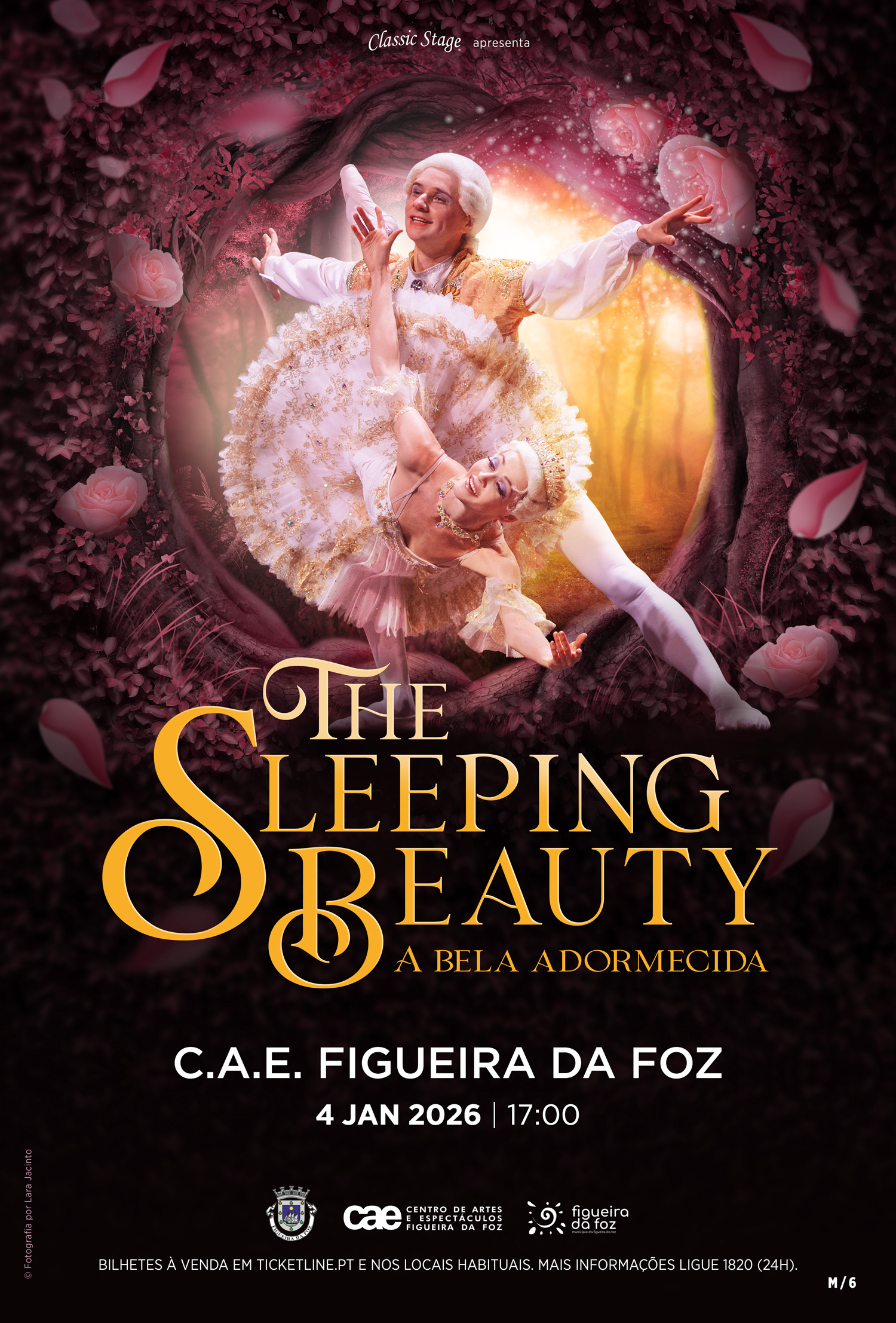 Cartaz TheSleepingBeauty FIGUEIRA FOZ 2025 26