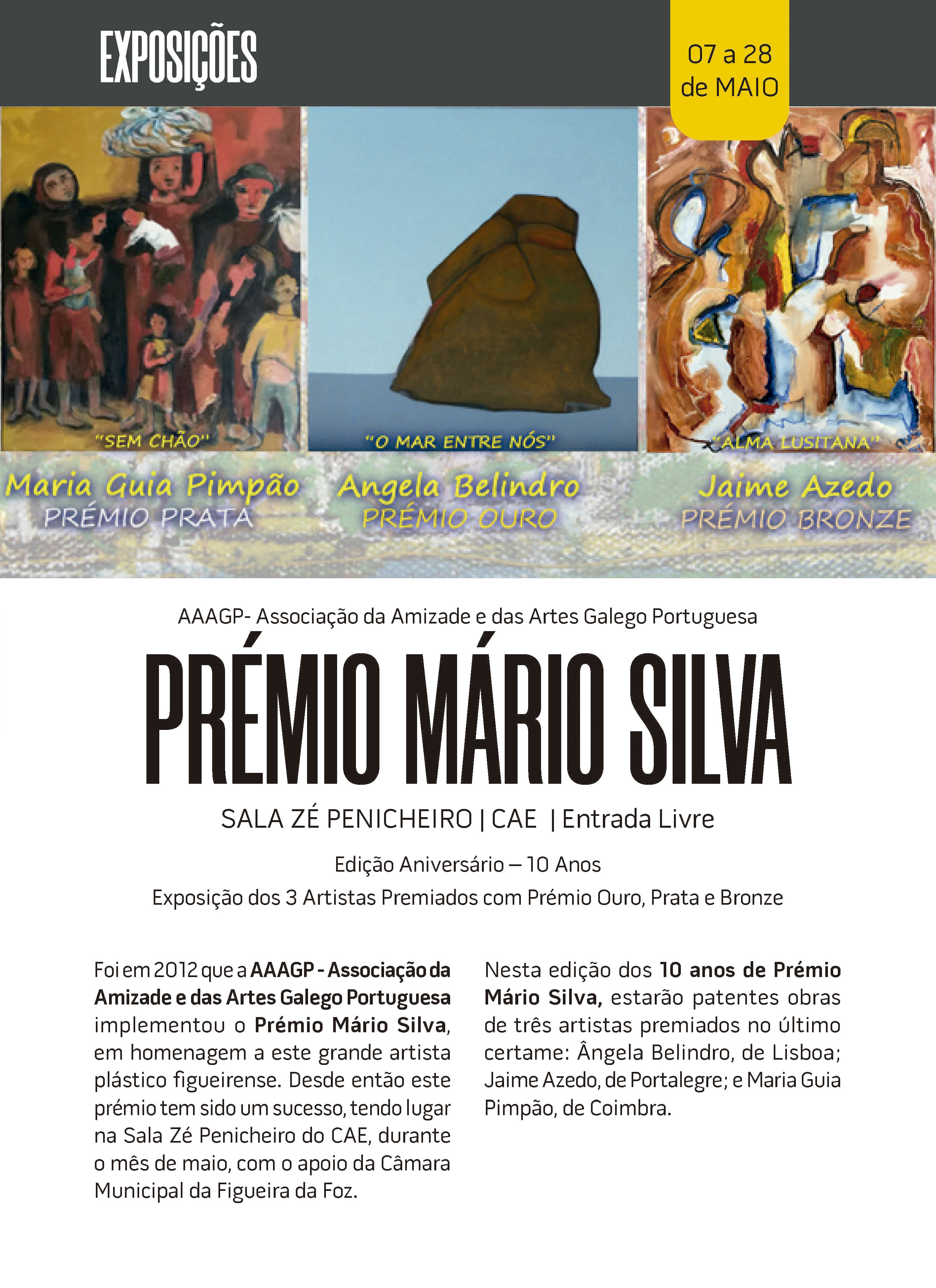 AgendaMAIO Premio Mario Silva