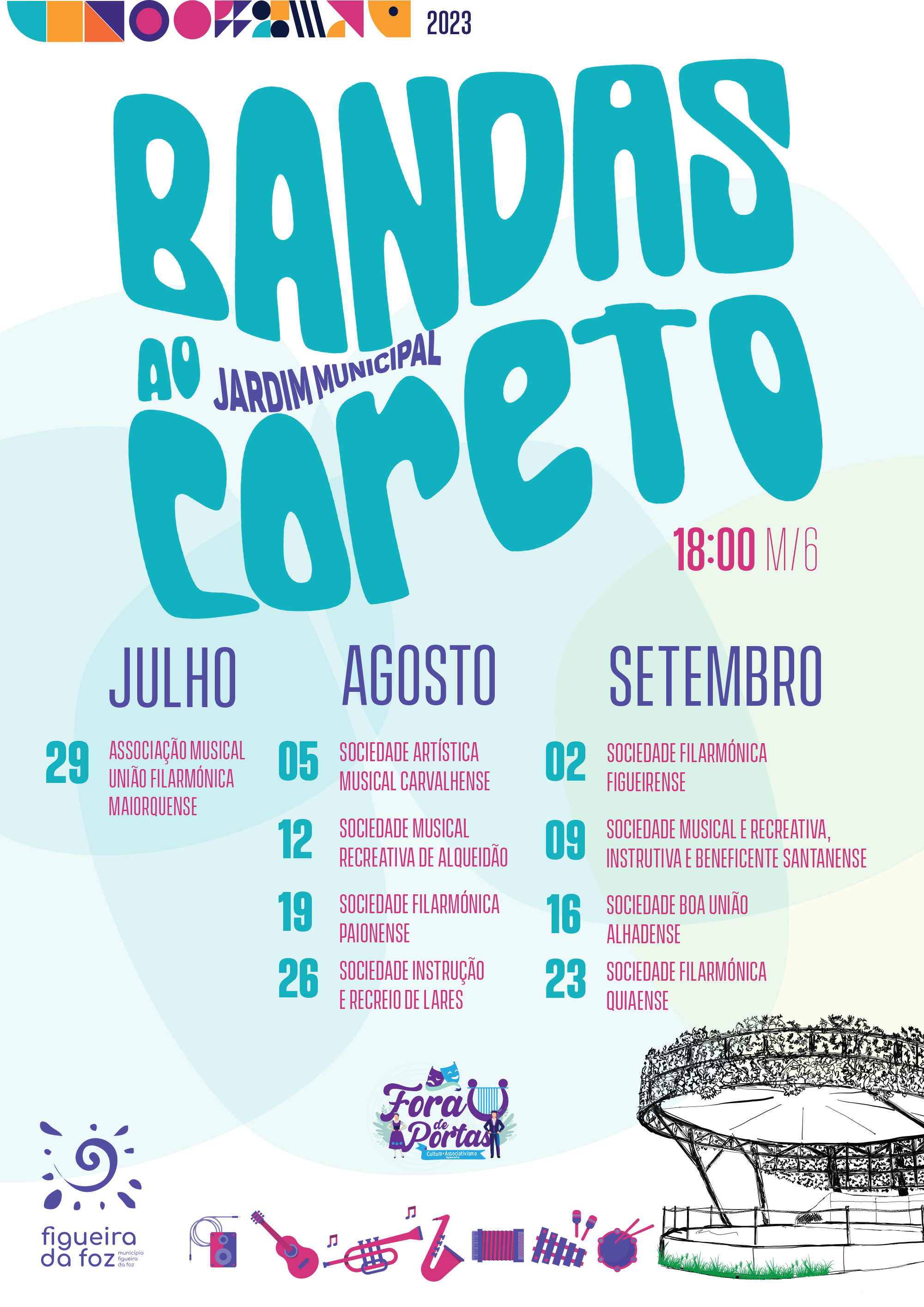 Bandas ao Coreto CARTAZ