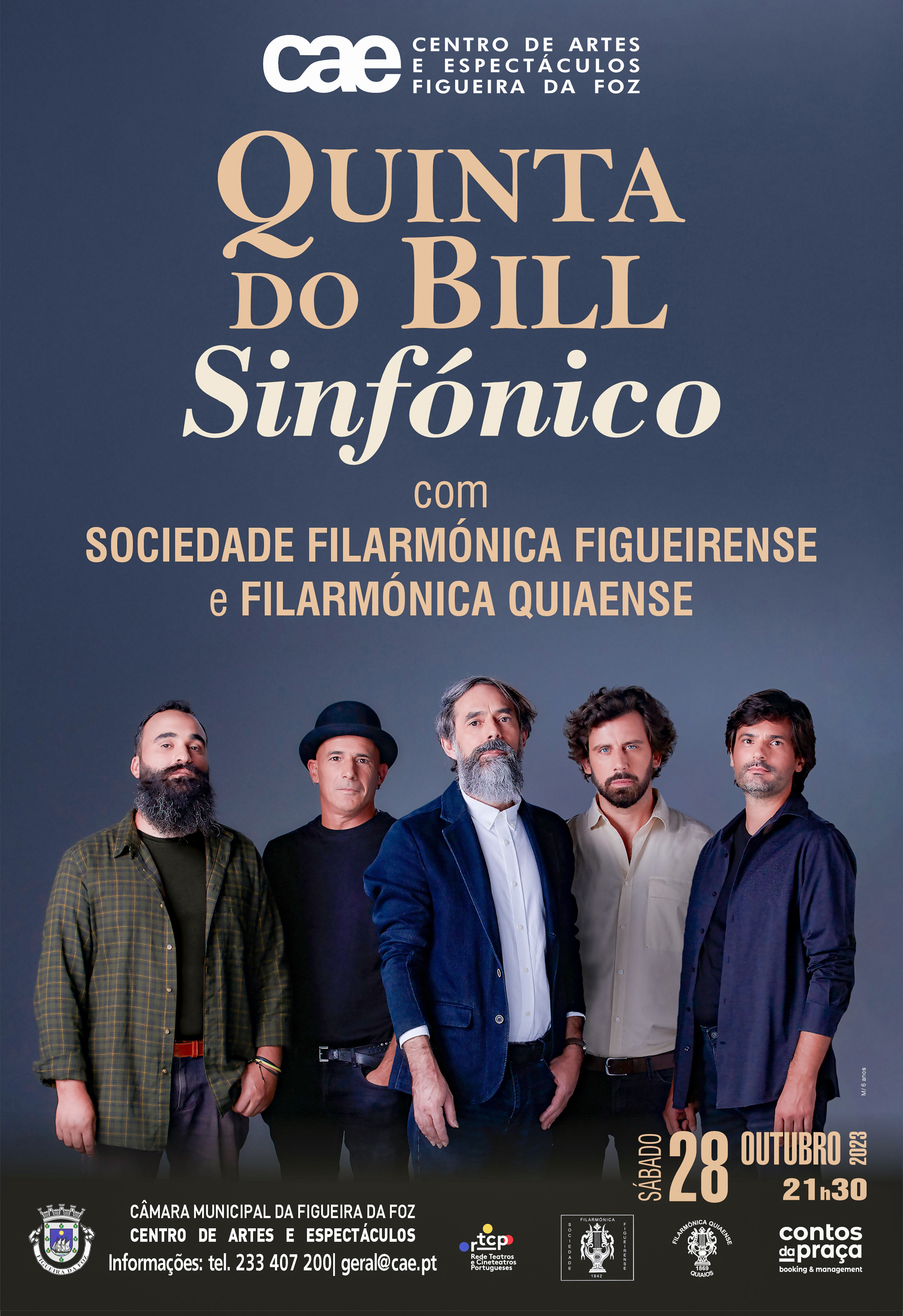 cartaz Quinta do Bill Sinfnico 3a