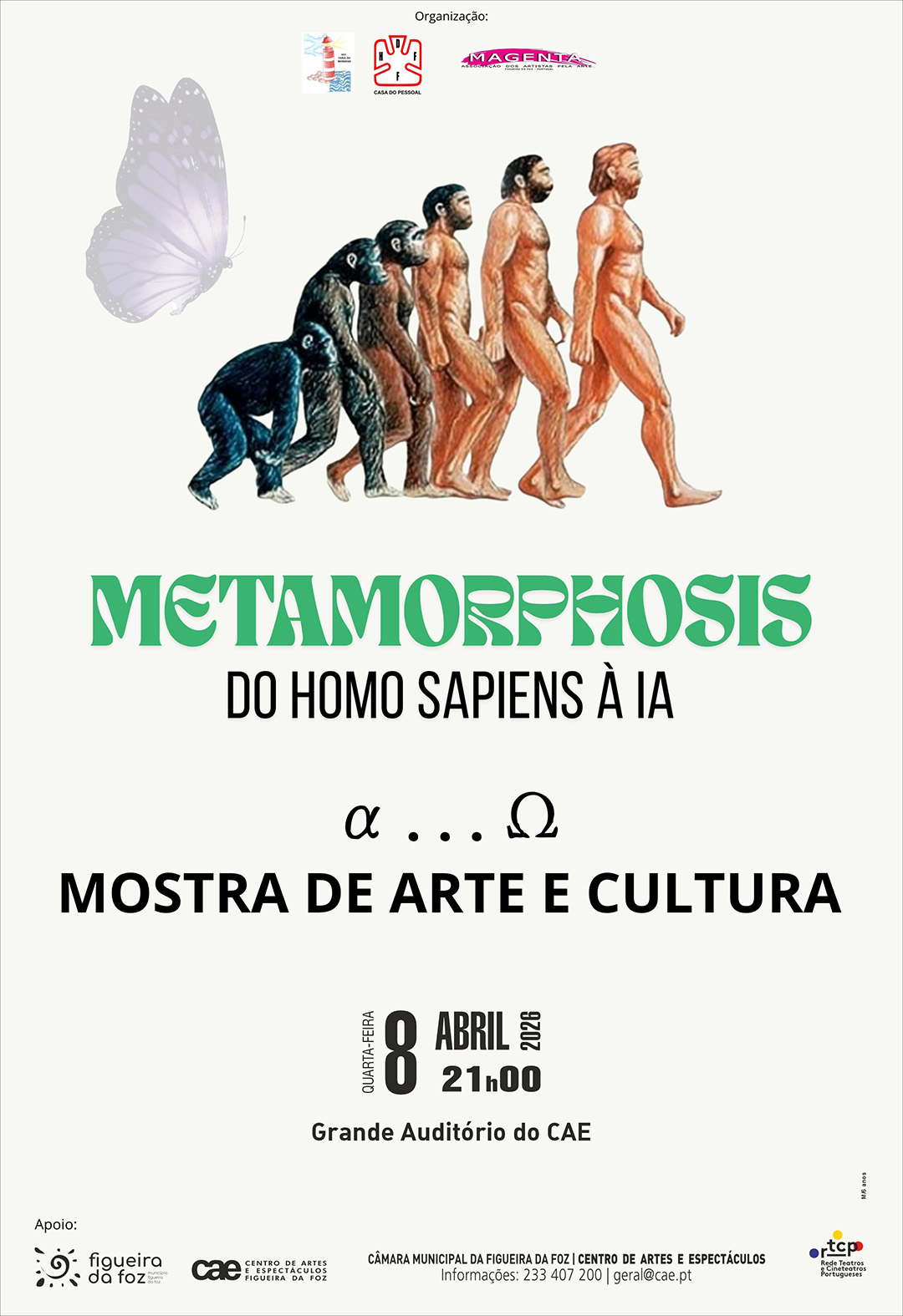 Cartaz METAMORPHOSIS nova data web