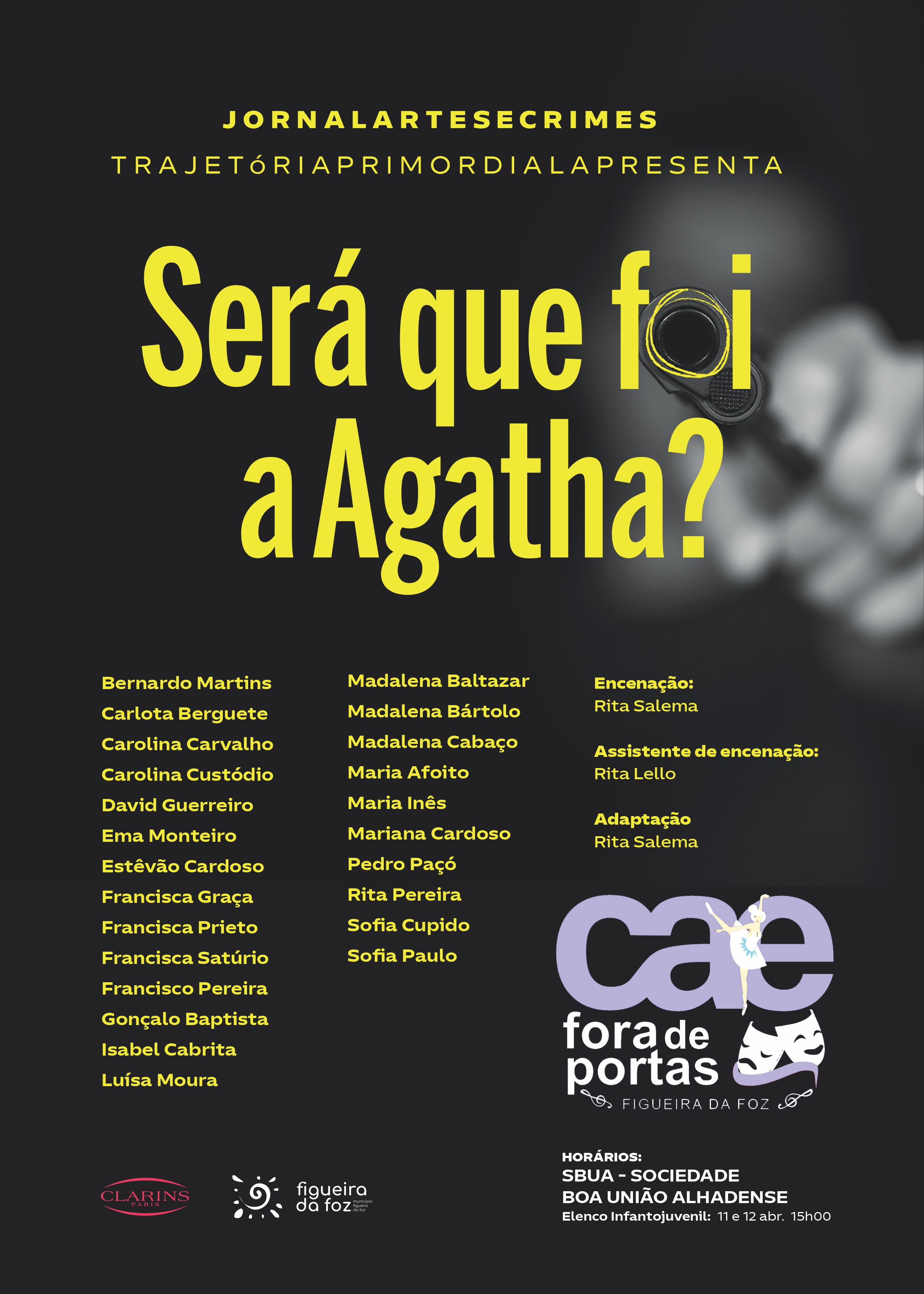 CARTAZ AGATA crianas alhadas