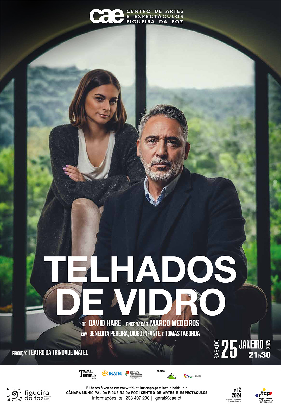 Cartaz Telhados de Vidro web2